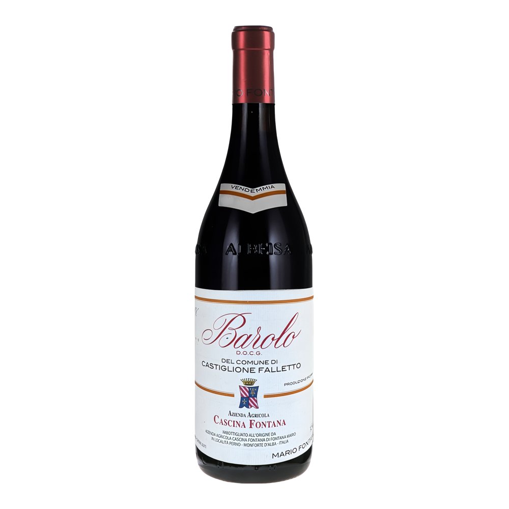 Cascina Fontana, Barolo del Comune di Castiglione Falletto 2019, Bottiglia 750 ml